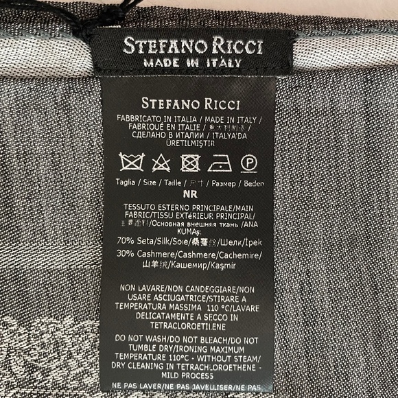Stefano Ricci Printed Silk foulard - men's or women's - never been used! - Picture 8 of 10